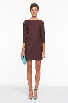 Diane Von Furstenberg Sarita Flower Lace Dress - Lyst