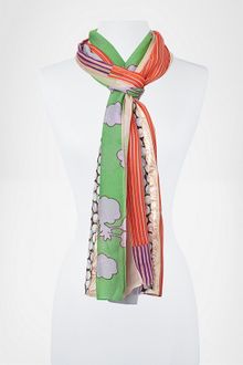 Diane Von Furstenberg Boomerang Scarf 20x80 - Lyst