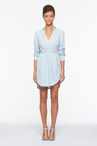 Diane Von Furstenberg The Denim Wrap Dress - Lyst