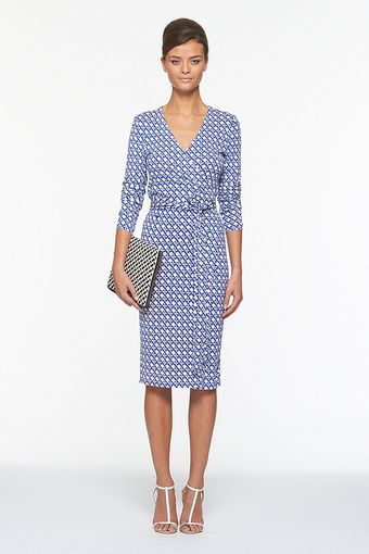 Diane Von Furstenberg Zalda Bis Dress - Lyst