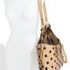 Fendi B. Fab  Medium Studded Calfskin Tote in Beige (beige/black) - Lyst