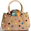 Fendi B. Fab  Small Studded Calfskin Tote in Multicolor (multi) - Lyst