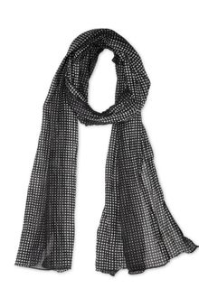 Franck Boclet Cotton Gauze Polka Dots Scarf - Lyst