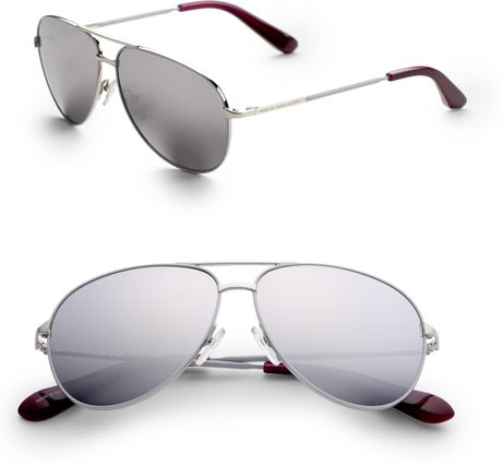 marc jacobs silver sunglasses