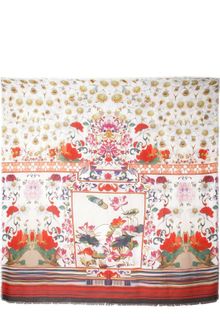 Mary Katrantzou Printed Cashmere Modal Woven Foulard - Lyst