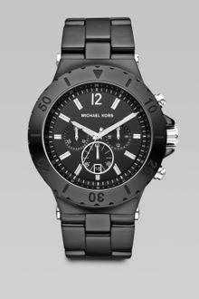 Michael Kors Stainless Steel Chronograph Watch - Lyst