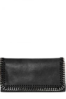 Stella McCartney Shaggy Eco Deer Falabella Wallet - Lyst