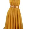 Alexander Mcqueen Alexander Mcqueen Dress in Yellow - Lyst