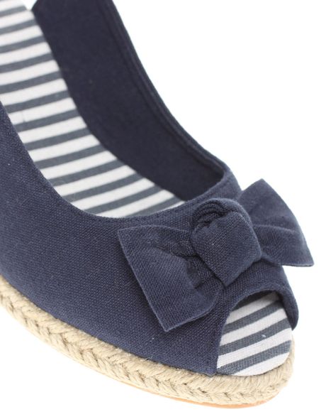 navy slingback espadrilles