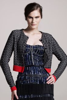 Bottega Veneta Cropped Cardigan - Lyst