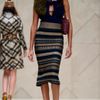 Burberry Prorsum Cutaway Bow Silk Top in Blue (deep indigo) - Lyst