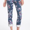 Citizens Of Humanity Mandy High Waist Slim Leg Floral Print Jeans in Blue (navy petite rose) - Lyst