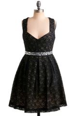 ModCloth Eyelet Up The Room Dress