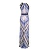 Philosophy Di Alberta Ferretti Printed Satintwill Maxi Dress in Blue (navy) - Lyst