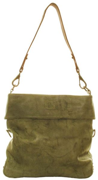 Sara Berman Tel Aviv Slouch Tote  in Green (sage) - Lyst