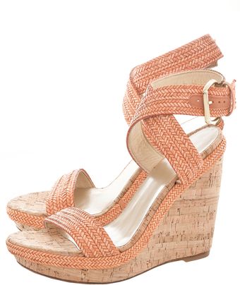  The Encore Cork Wedge Sandals 
