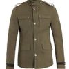 Valentino CottonLinen Jacket in Khaki for Men - Lyst