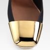 Yves Saint Laurent Tieup Satin Suede & Patent Leather Platform Pumps in Multicolor (multi) - Lyst