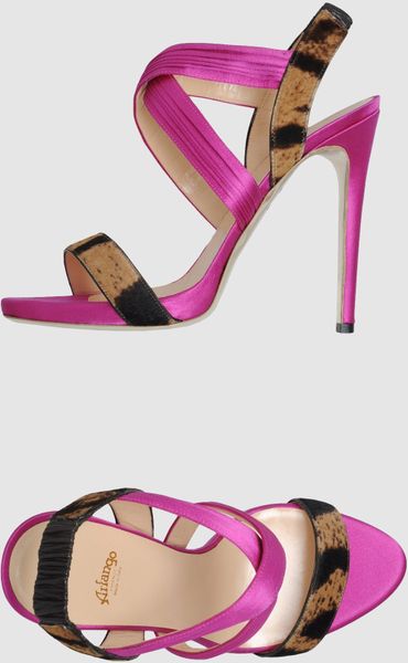 Arfango Platform Sandals in Pink (fuchsia) - Lyst