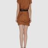 Camilla & Marc Short Dress in Brown - Lyst