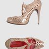 Cesare Paciotti Pumps With Open Toe in Pink - Lyst