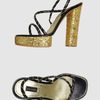 Marc Jacobs Platform Sandals in Gold - Lyst
