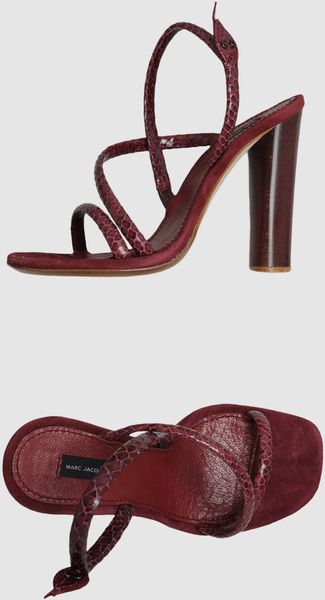 Marc Jacobs High Heeled Sandals - Lyst
