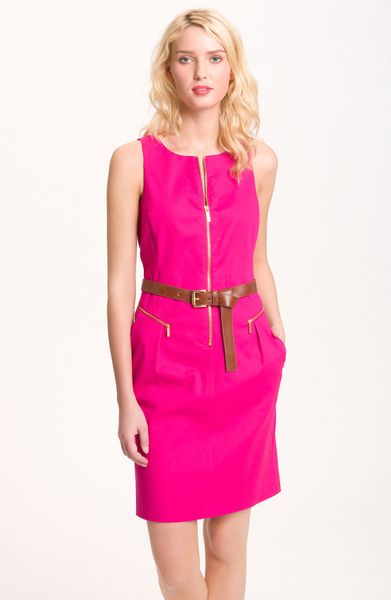 michael kors pink dress shirt
