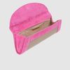 Pura Lopez Canvas Clutch in Pink (sand) - Lyst