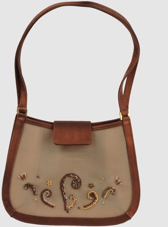 Rene Caovilla Medium Fabric Bag - Lyst