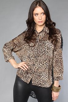 Reverse The Lace Back Shirt - Lyst