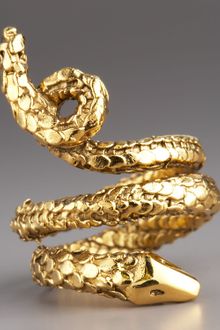 Aurelie Bidermann Snake Ring - Lyst