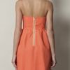 Carven Coral Cotton Dress in Pink (coral) - Lyst