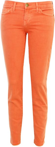 Current/elliott Stiletto Faded Wagon Red in Orange (red) - Lyst