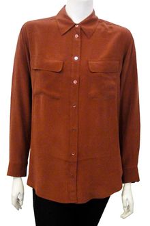 Equipment Signature Silk Shirt  - Lyst