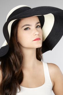 Eugenia Kim Wide-brimmed Striped Hat - Lyst
