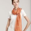 Giorgio Armani Abstractprint Stole in Orange (pesce tngrne crme) - Lyst