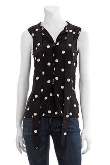 Marc By Marc Jacobs Hot Dot Print Top - Lyst