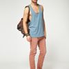 Asos Vest With Extreme Racer Back in Blue for Men (bluemarl) - Lyst