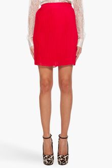 Alice + Olivia Silk Caitlin Mini Skirt - Lyst