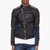 Dsquared2 Studded Leather Biker Jacket in Black for Men - Lyst