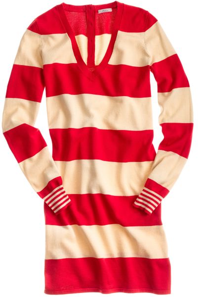 Madewell Studio Sweaterdress in Red (felix red) - Lyst