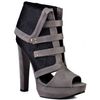 Michael Antonio Studio Medina  Grey Leather in Gray (grey) - Lyst