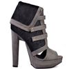 Michael Antonio Studio Medina  Grey Leather in Gray (grey) - Lyst