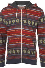 Topman Pattern Hoody