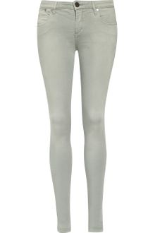 Victoria Beckham Mid-rise Cropped Skinny Jeans - Lyst