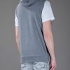 Balmain Hooded Gilet in Gray for Men (grey) - Lyst