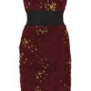 Foley + Corinna Embroidered Star Ruched Tulle Dress in Purple (burgundy) - Lyst