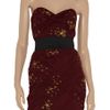Foley + Corinna Embroidered Star Ruched Tulle Dress in Purple (burgundy) - Lyst