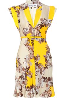 Paul & Joe Flaucour Printed Silk Dress - Lyst